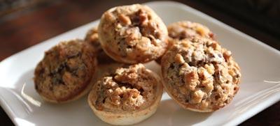 Pecan & Almond Toffee Tassies